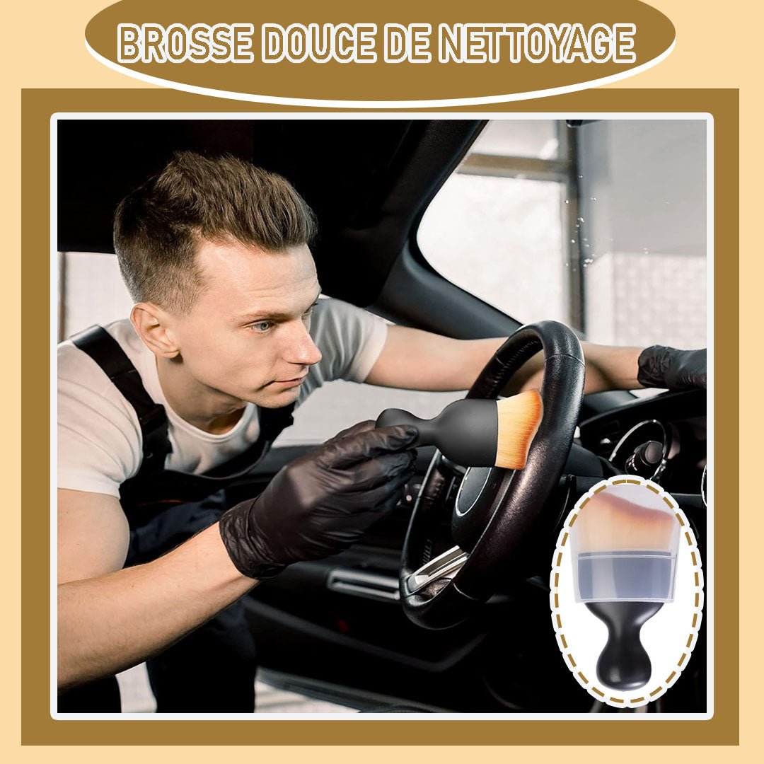 BROSSE NETTOYAGE VOITURE | CLEANCAR™ - Route66auto